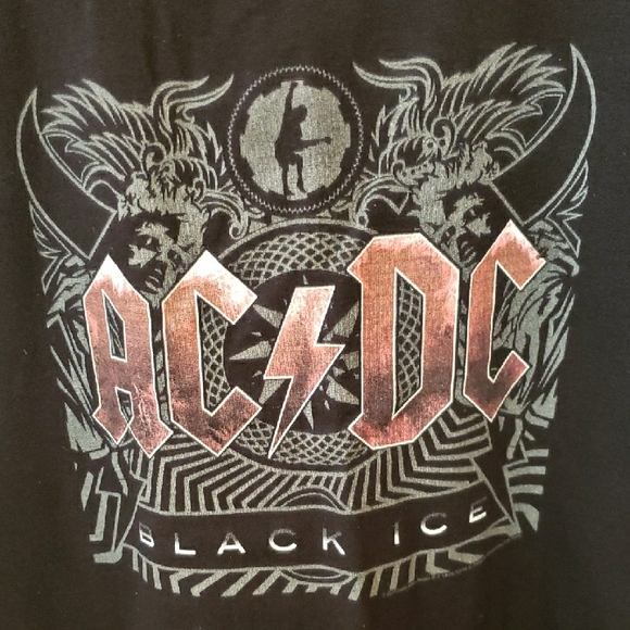 ACDC Black Softstyle T-Shirt - Picture 4 of 4